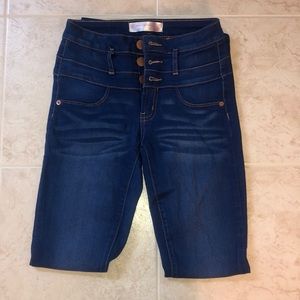 Blue jeans button down